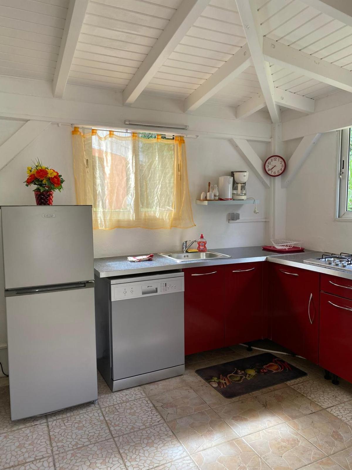 Aquaverde Eco Et Confort- Bas De Villa Avec Jardin Et Parking Le Gosier  Kültér fotó