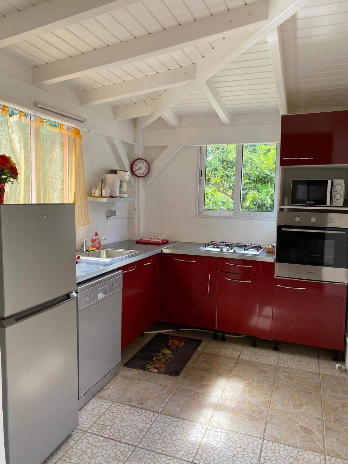 Aquaverde Eco Et Confort- Bas De Villa Avec Jardin Et Parking Le Gosier  Kültér fotó