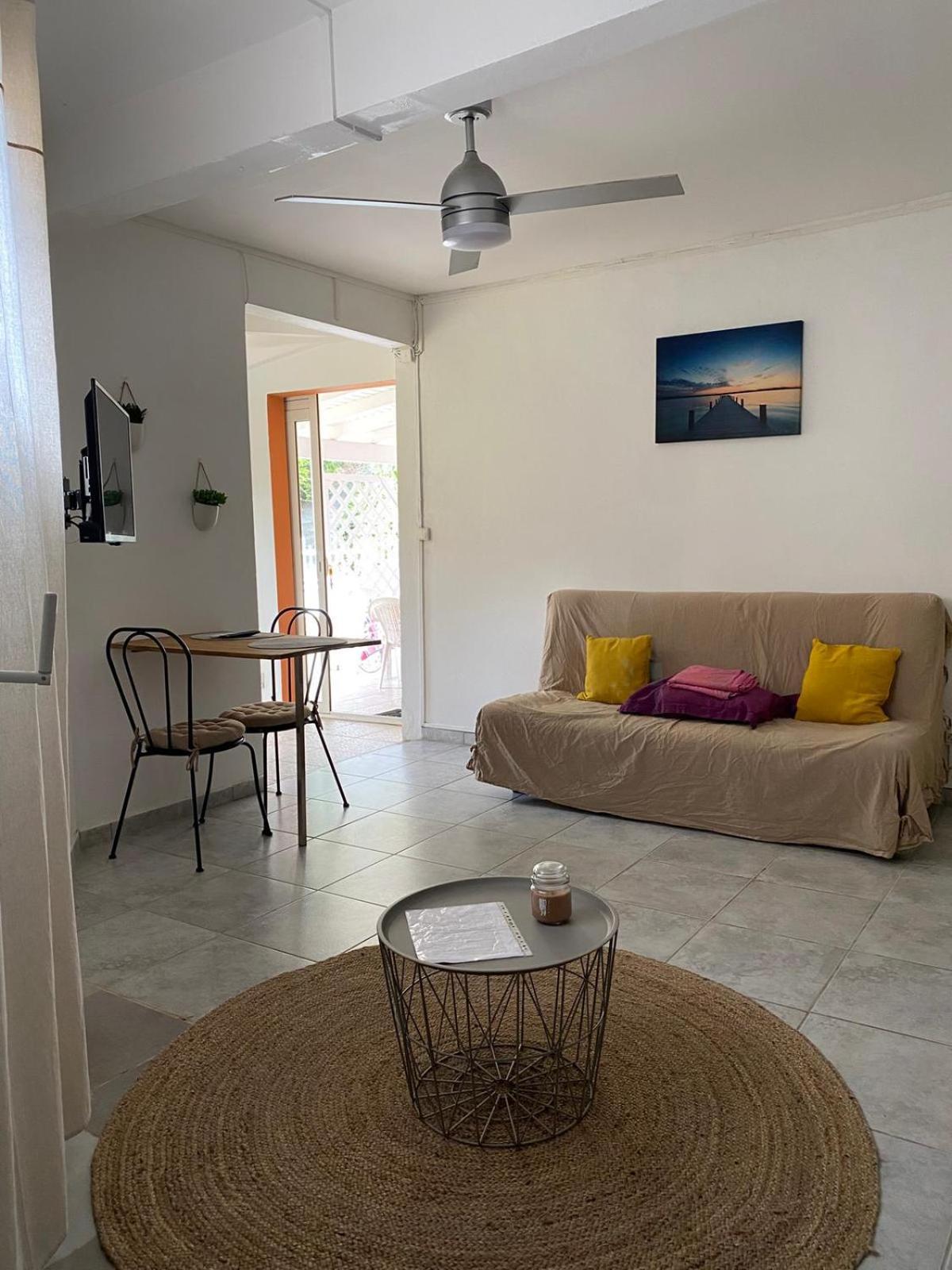 Aquaverde Eco Et Confort- Bas De Villa Avec Jardin Et Parking Le Gosier  Kültér fotó