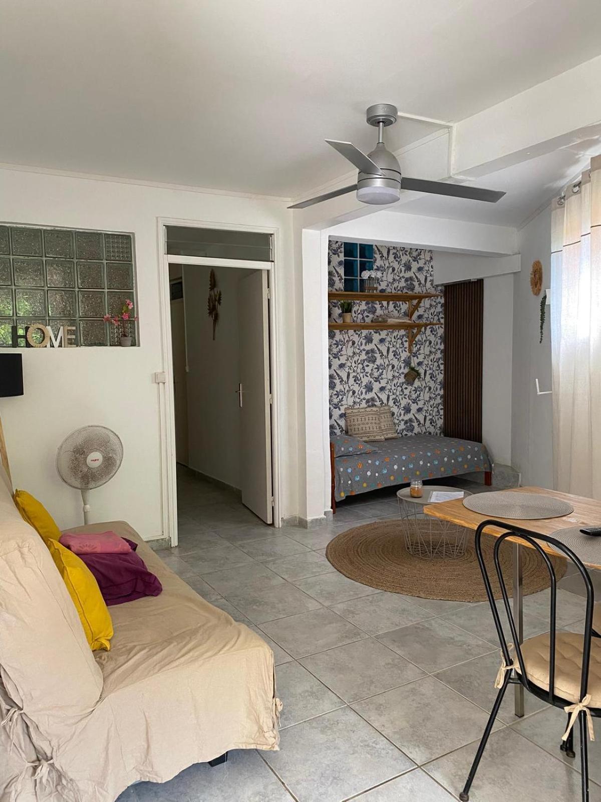 Aquaverde Eco Et Confort- Bas De Villa Avec Jardin Et Parking Le Gosier  Kültér fotó